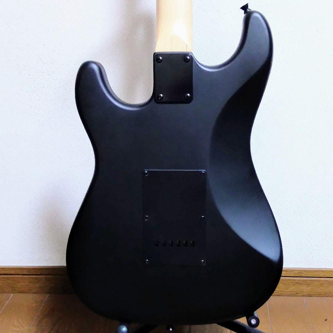 美品 SELDER STC-04 SSH仕様 ブラックマット仕上げ エレキギター