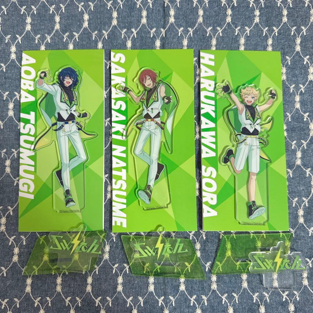 あんさんぶるスターズ あんスタ アクスタ 青葉つむぎ 逆先夏目 春川宙