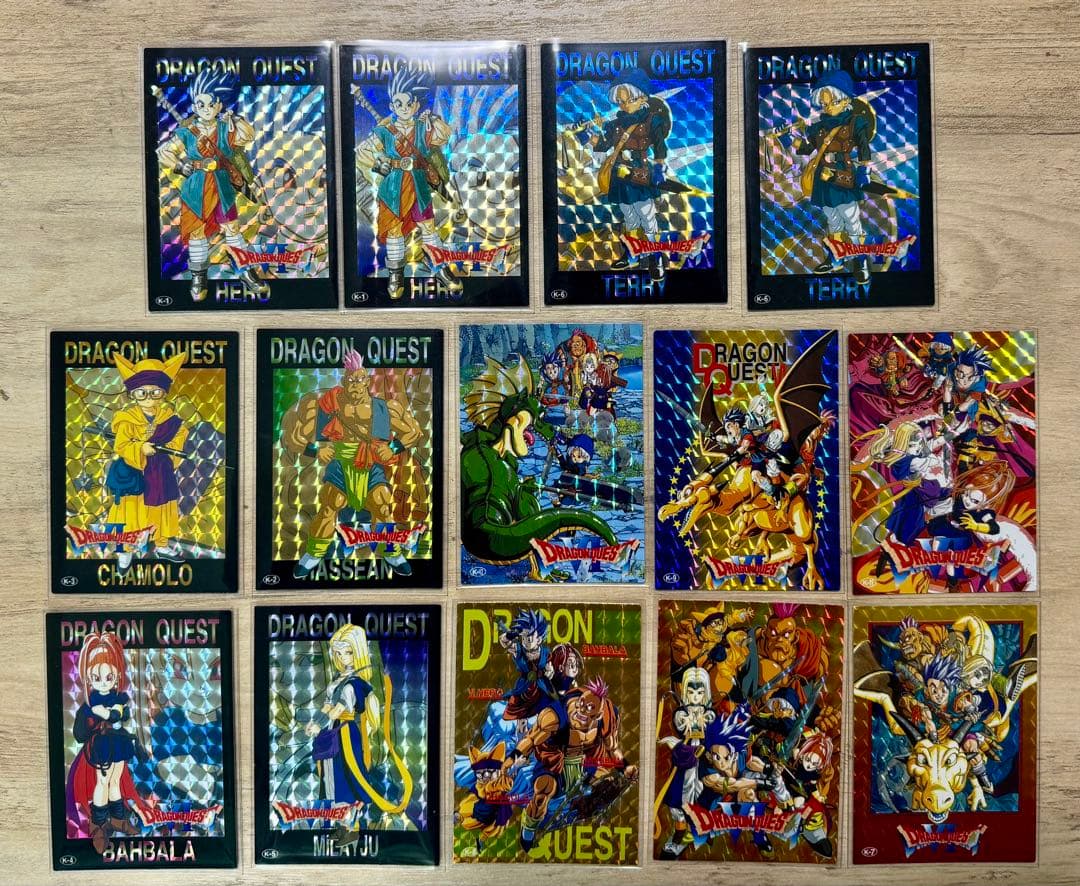 【14枚セット】ドラゴンクエスト トレーディングバトルカード キラカード ドラゴンクエスト Ⅵ ドラクエ6 トレーディング バトル カード キラ