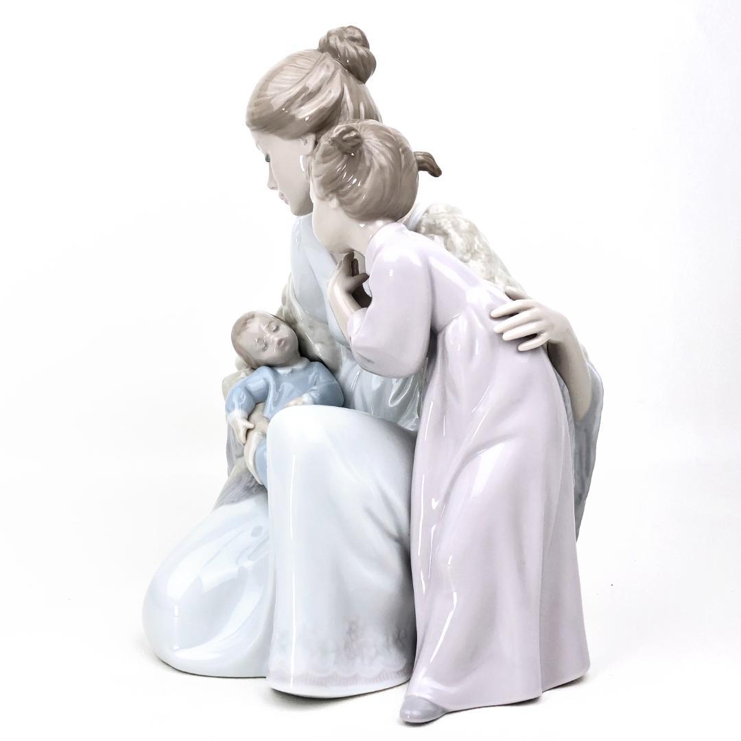美品】リヤドロ／フィギュリン 母と子 新しい家族 23cm／6939 - メルカリ