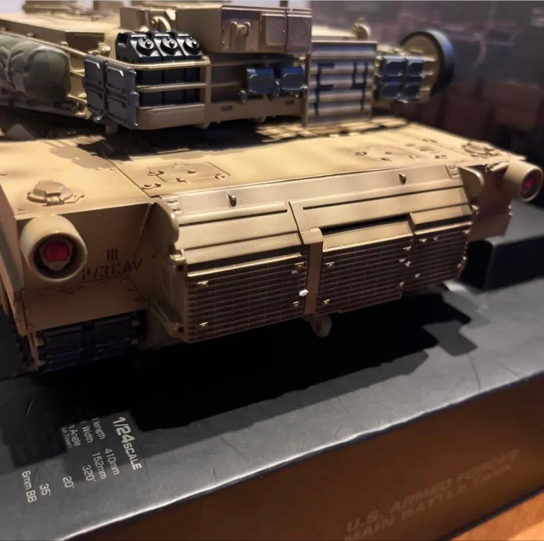 東京マルイ M1A2 ABRAMS 1/24 エイブラムス ラジコン 戦車 - メルカリ