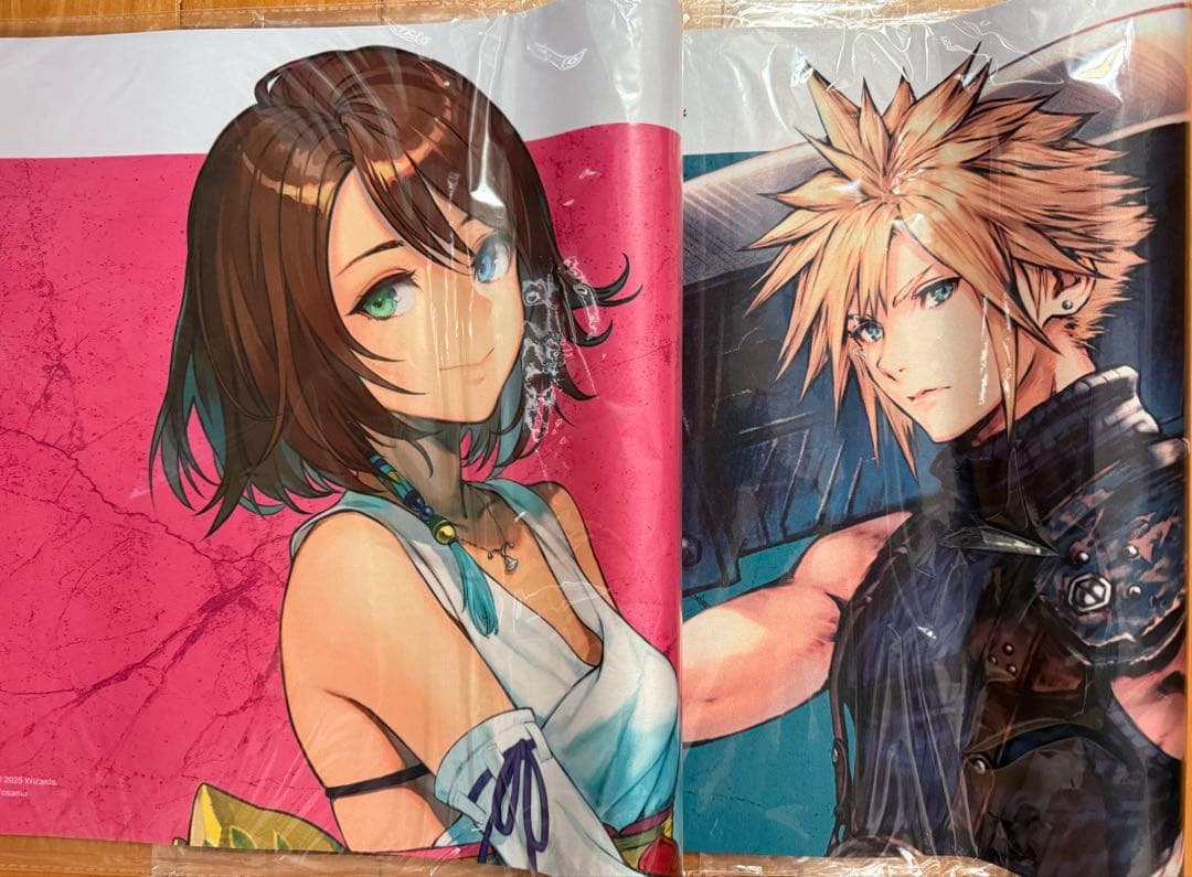 FF MTG プレイマット クラウド ユウナ セット スピラの希望 MTG FF スピラの希望、ユウナ プレイマット - メルカリ