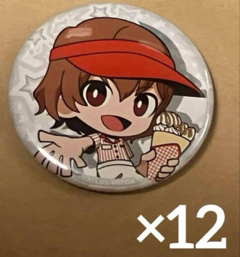 ペルソナ5　明智吾郎　タクティカ　缶バッジ　マリオンクレープ 2026年最新】ペルソナ5 明智吾郎 缶バッジの人気アイテム - メルカリ