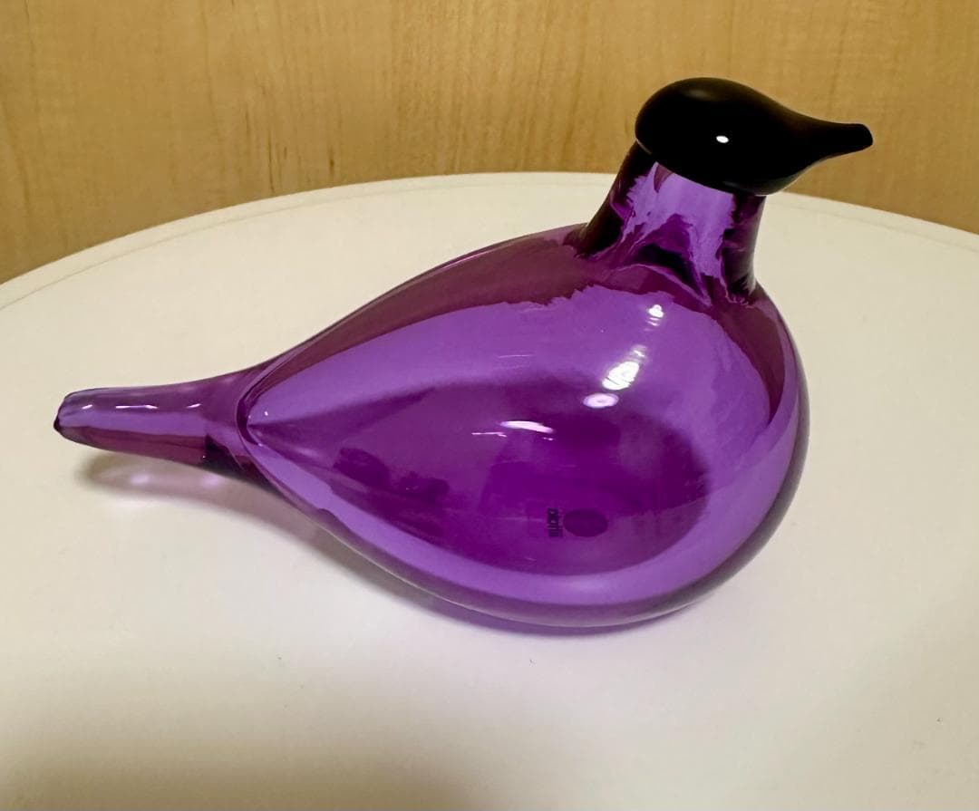 IITTALA Bird チフチャフ 表参道 アメジスト バード イッタラ｜