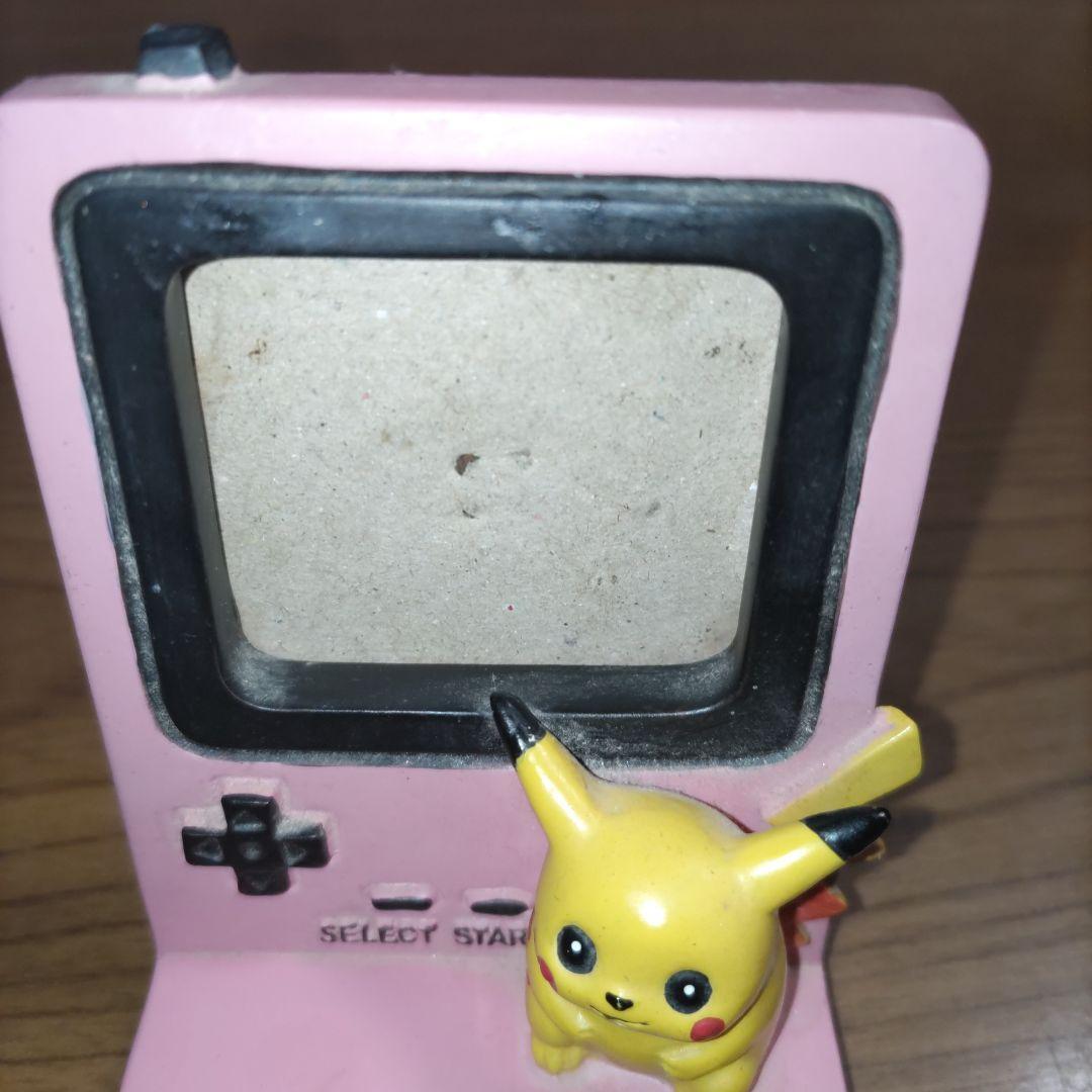 レトロ ゲームボーイポケモン写真立て ピカチュウフォトフレーム