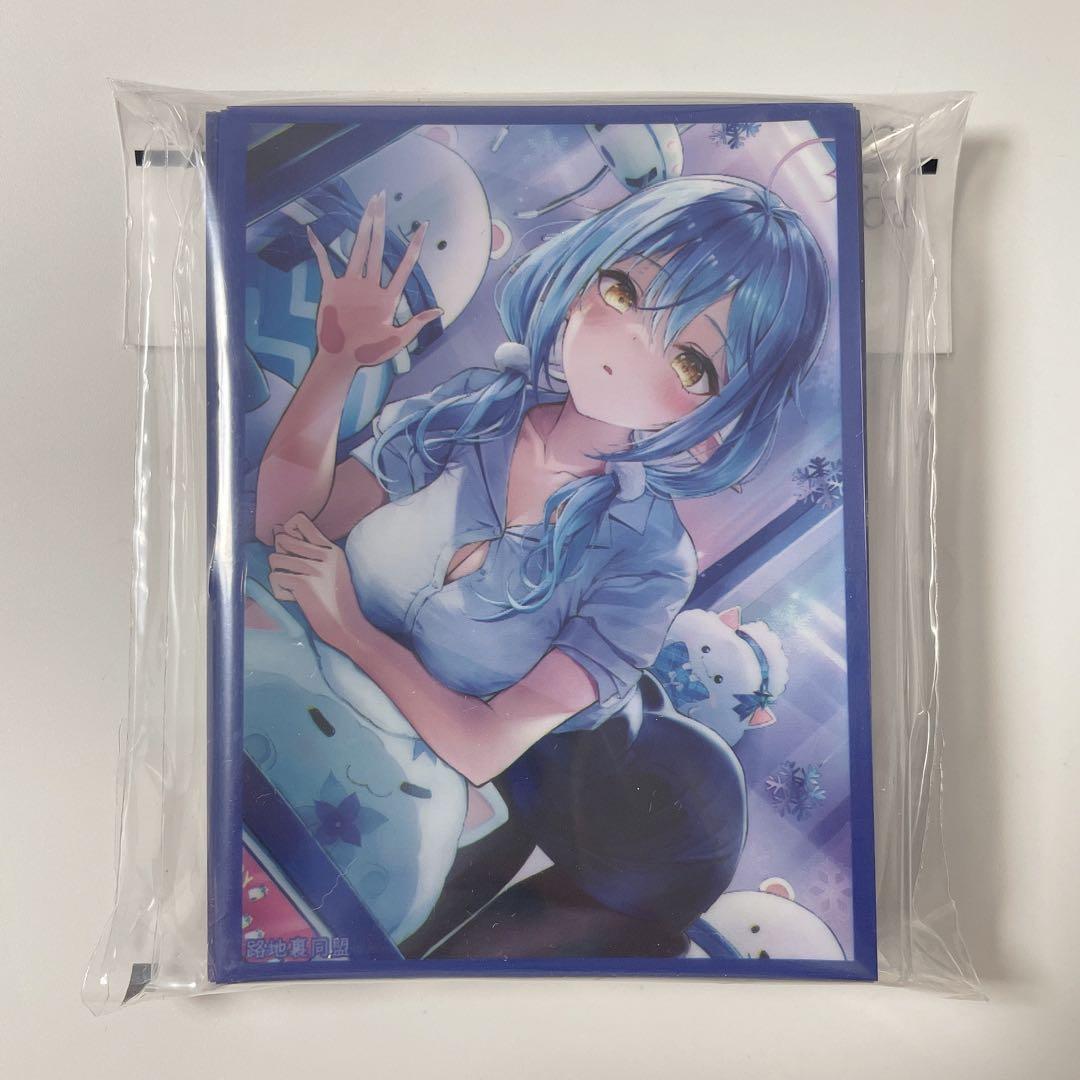 ラミィ】ホロカ 青 単 デッキ エール用 20枚 スリーブ hololive - メルカリ