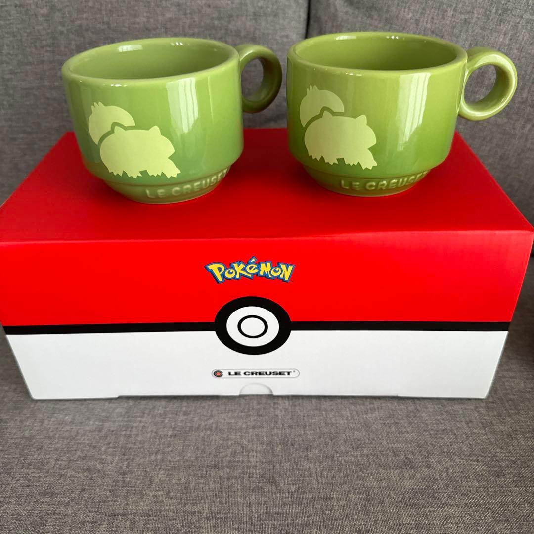 LE CREUSET ポケモン マグカップ フシギダネ 2個セット - メルカリ