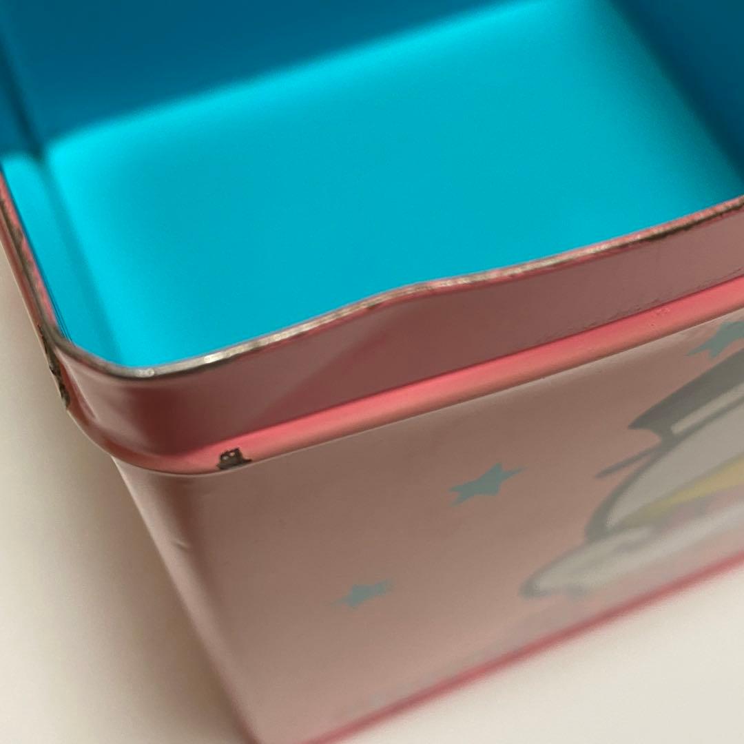 レッツチャット缶 ボックス ケース 箱 昭和レトロ ファンシー ソニー
