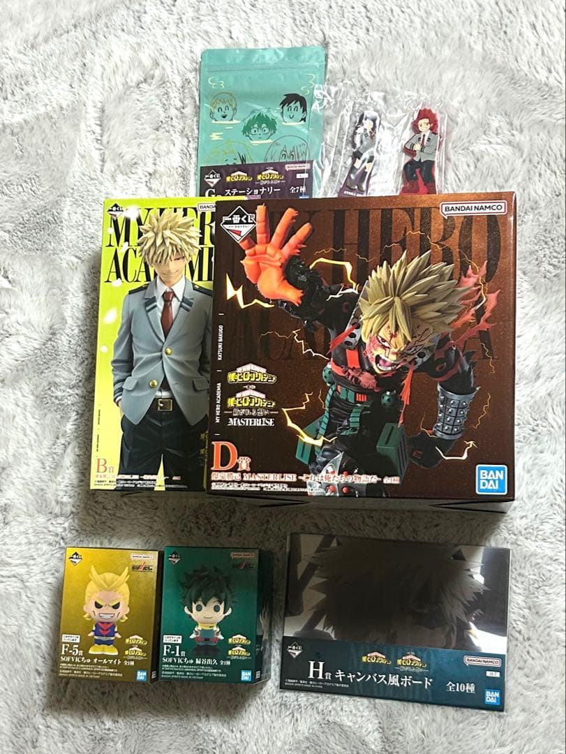 ヒロアカ　一番くじ　紡がれる想い　B賞　D賞　H賞　F賞　爆豪勝己　フィギュア 一番くじ 僕のヒーローアカデミア -紡がれる想い-｜一番くじ倶楽部