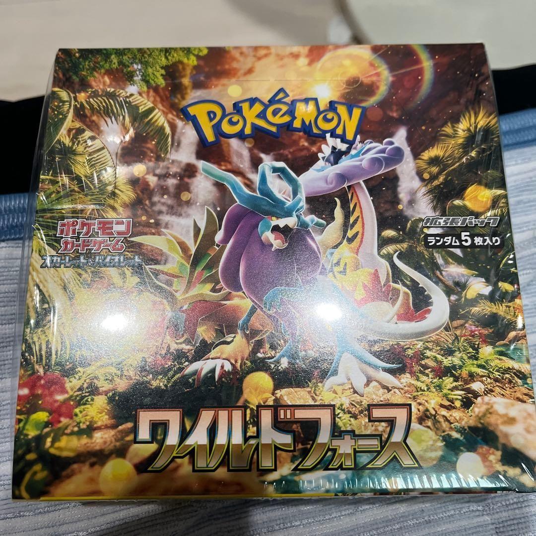 ポケモンカードゲーム ワイルドフォースBOX ポケモンカードゲーム 5パックセット 新品未開封 ワイルドフォース