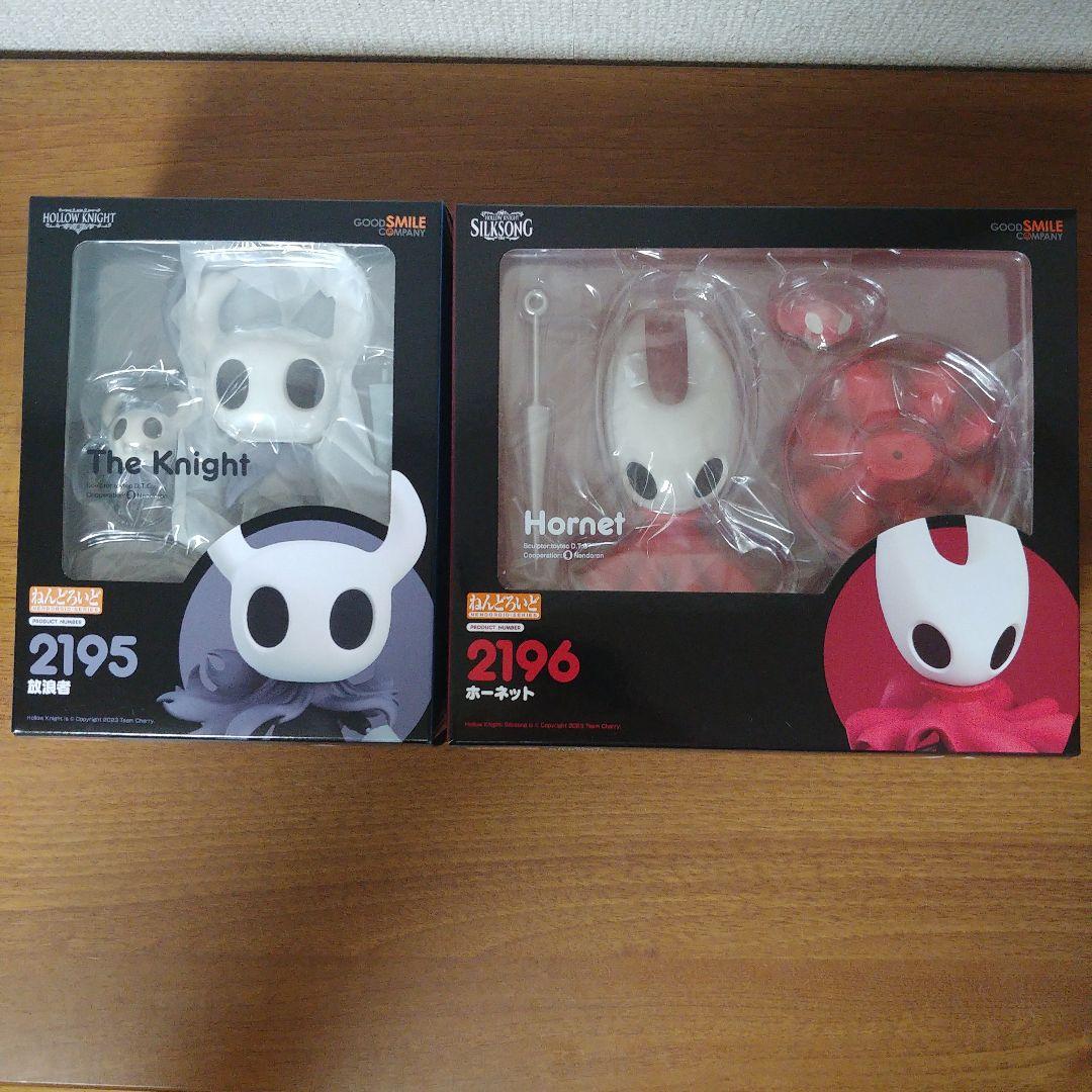 ねんどろいど ホロウナイト 放浪者+ホロウナイト シルクソング