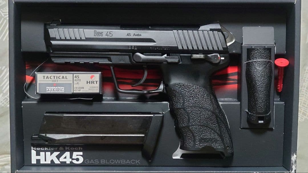 東京マルイ HK45 ガスブローバックハンドガン VP9 USP MP5 H&K L.A.ホビーショップ / ガスブローバック : H&K USPコンパクト [取寄]