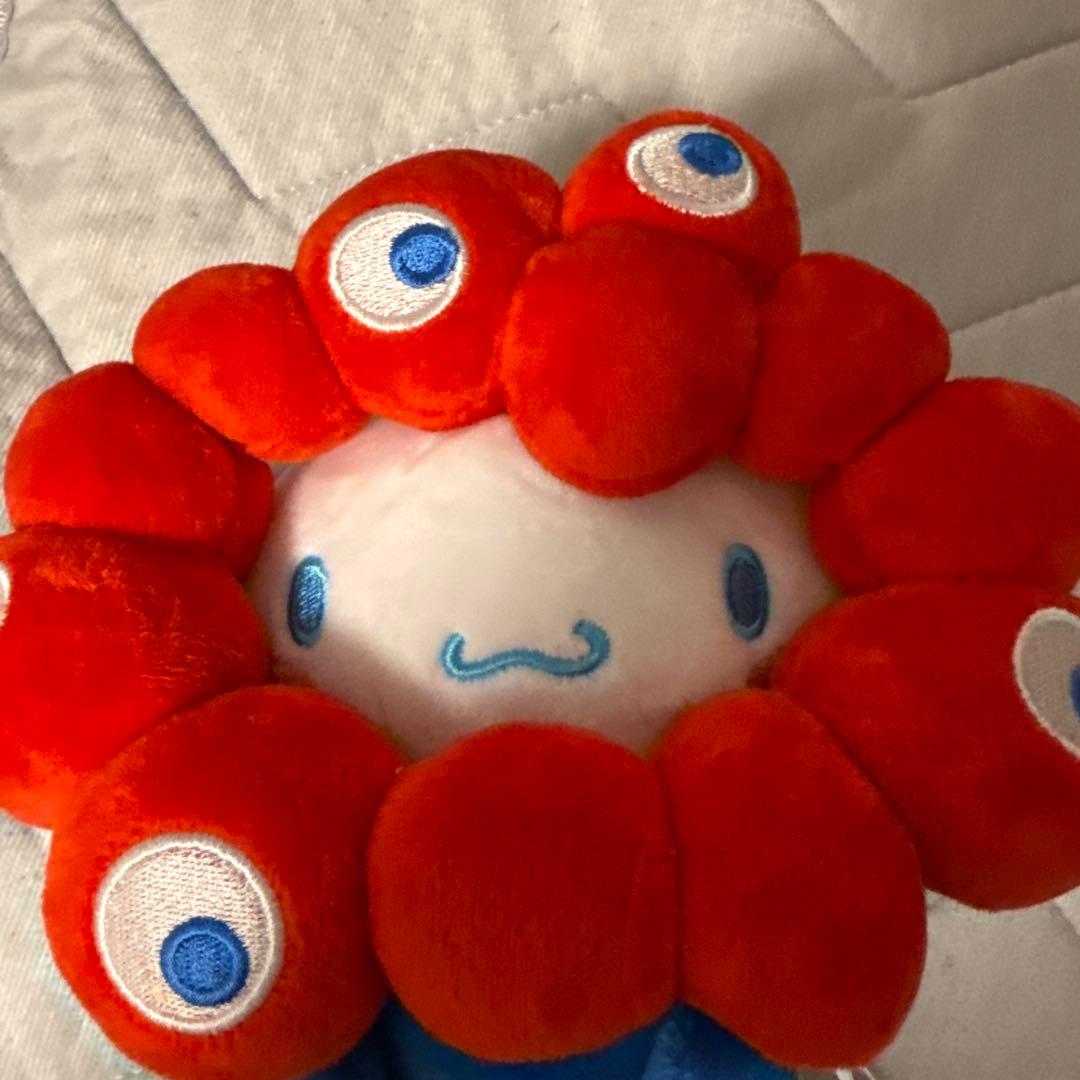 シナモロール 万博 サンリオ ミャクミャク なりきり￼￼￼￼ ぬいぐるみM EXPO2025 サンリオキャラクターズ ミャクミャクなりきりぬいぐるみM