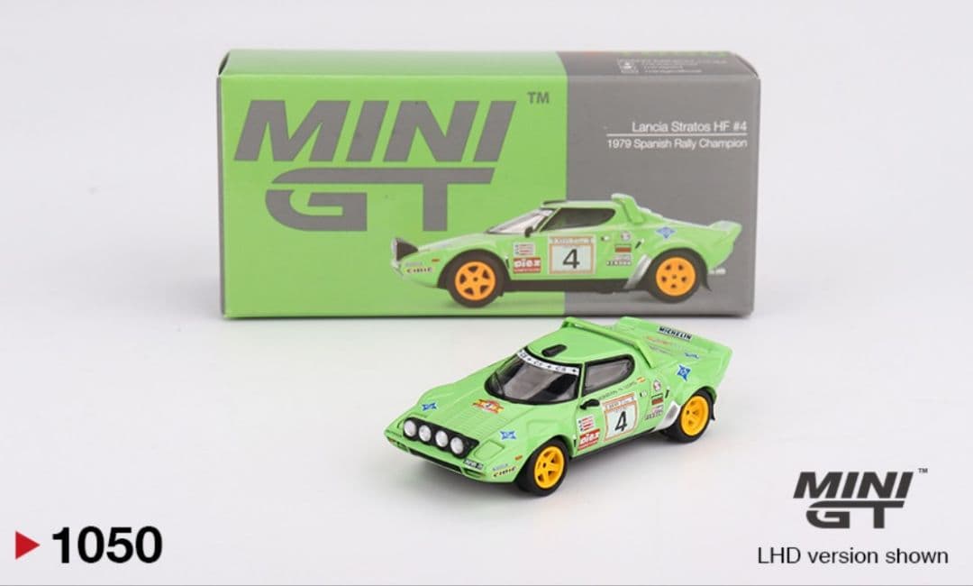 MINI GT ランチア ストラトス HF 1979 スペイン ラリー ウィナー