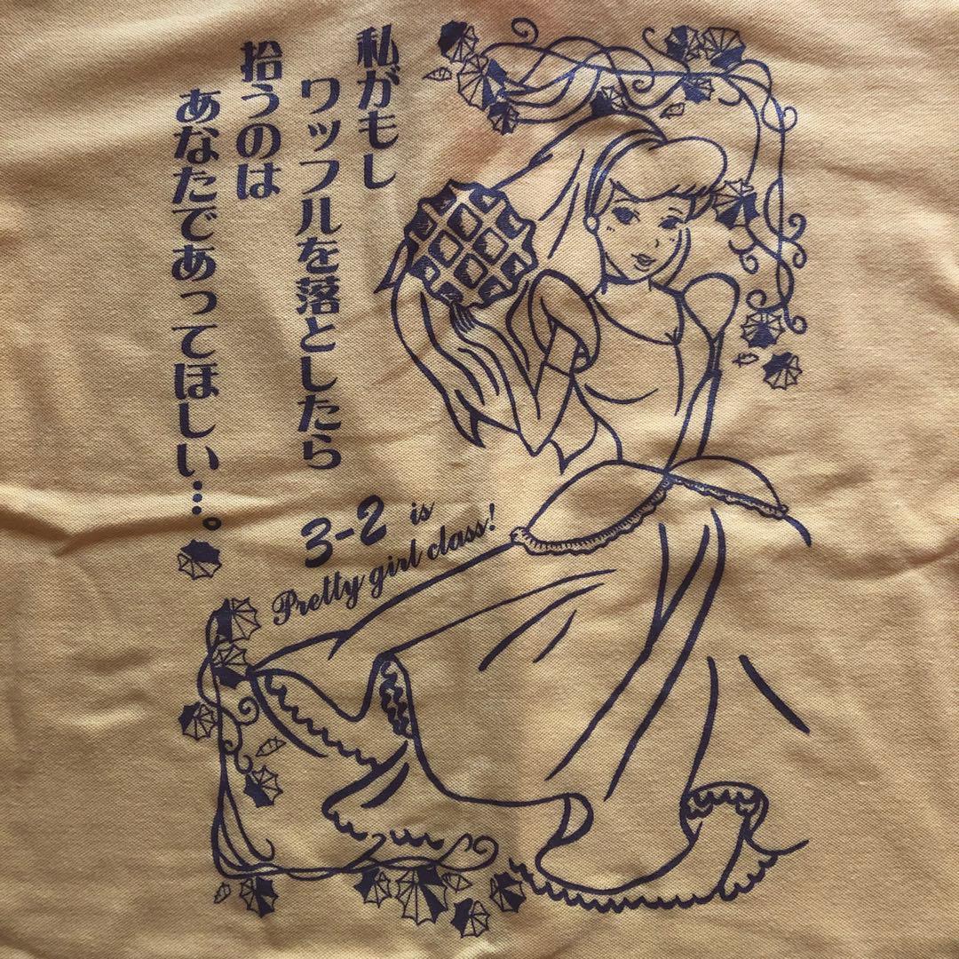 非売品　プリンセス　クラスTシャツ　女子高生　学祭　デザインTシャツ 千葉県I高等学校Y2K風可愛いクラスTシャツデザイン ｜ クラスTシャツ
