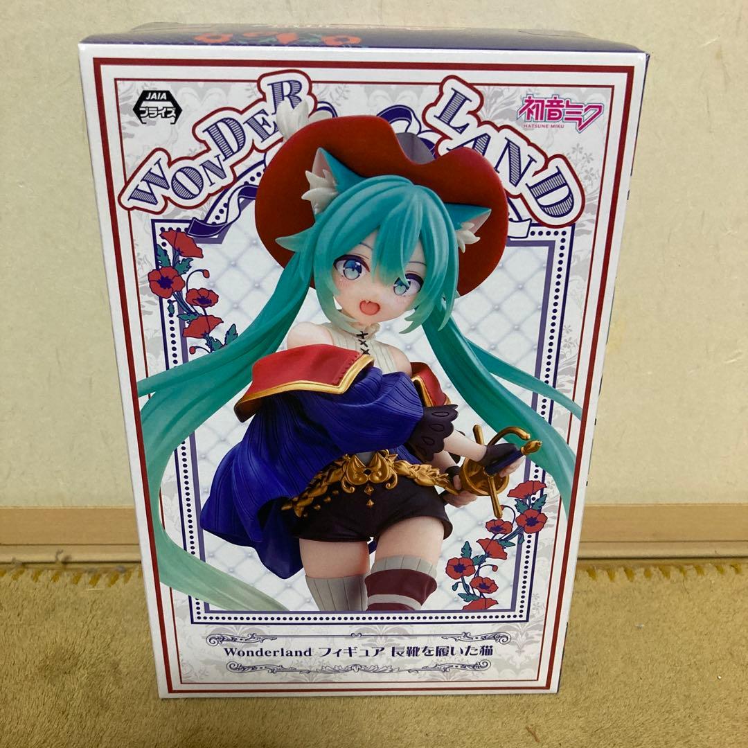 初音ミク Wonderland フィギュア 長靴を履いた猫 - メルカリ