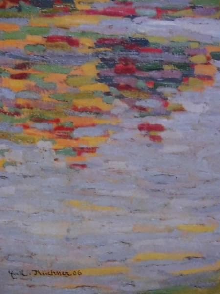 Kirchner、PARKSEE、希少画集画、新品額装付