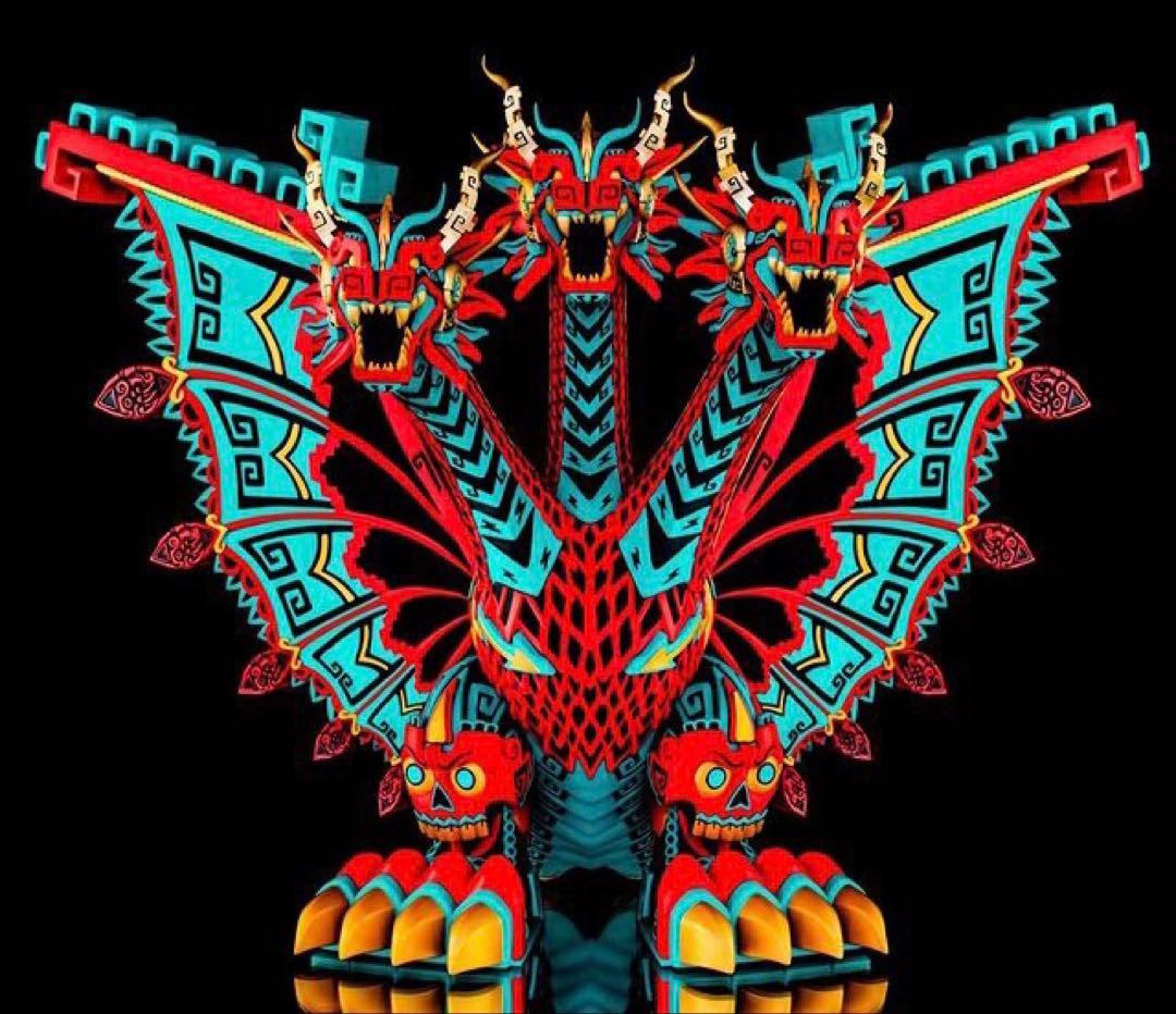 キングギドラ　海外限定フィギュア　アーバンアステカ　Urban Aztec キングギドラ 海外限定フィギュア Urban Aztec ゴジラ アーバン