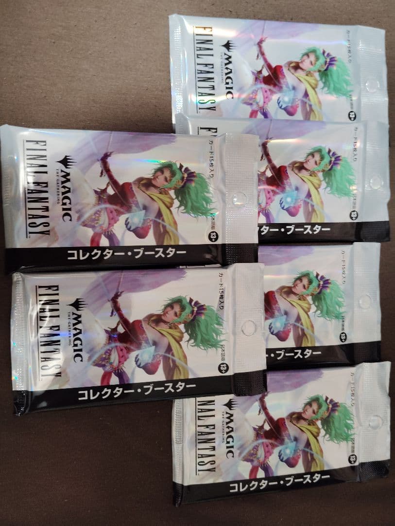 MTG FFコラボ　新品未開封 コレクターブースターパック 6パック ウィザーズ・オブ・ザ・コースト 【6パック(JP)】MTG マジック：ザ