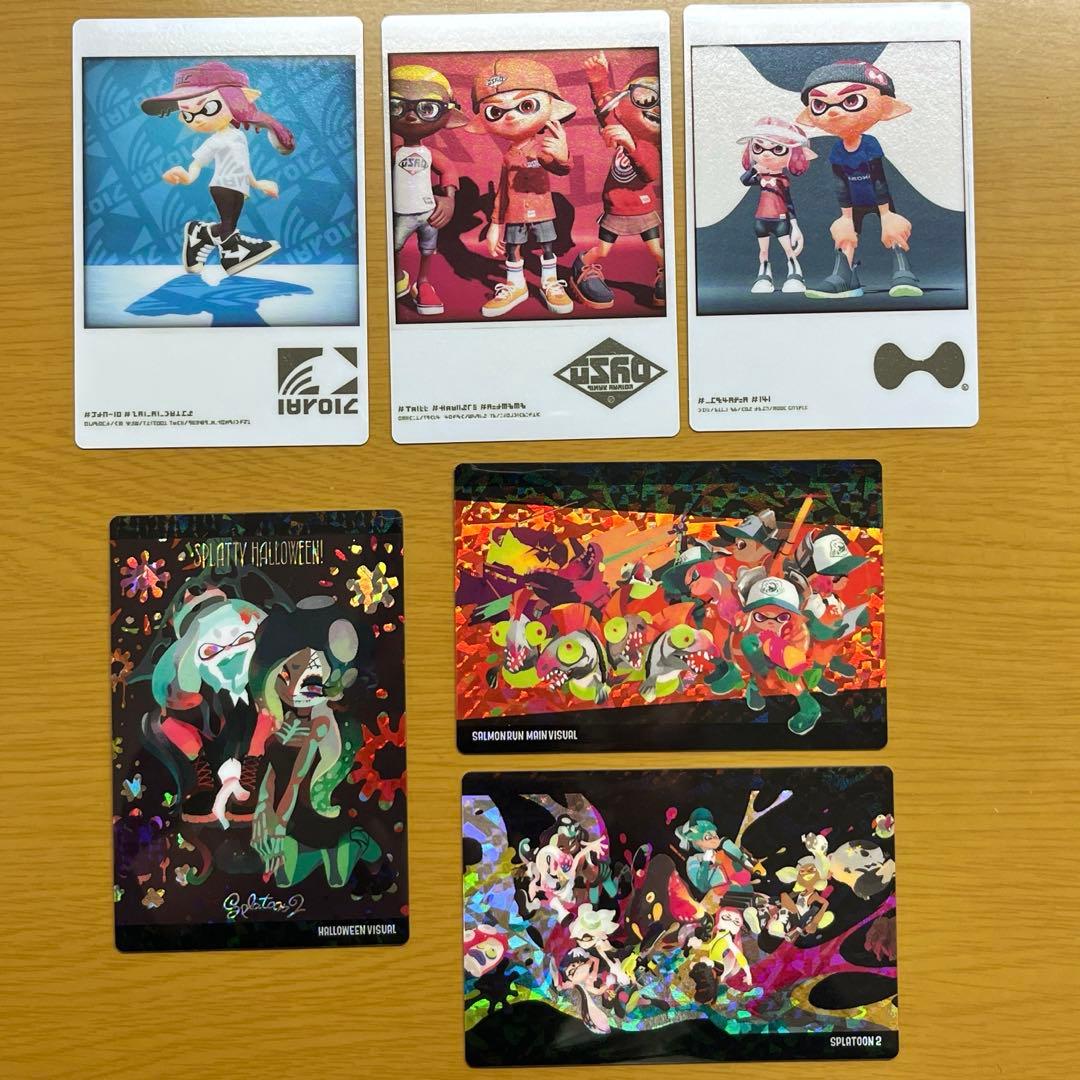 スプラトゥーン2 イカすカードウエハース レア ホログラム入り含