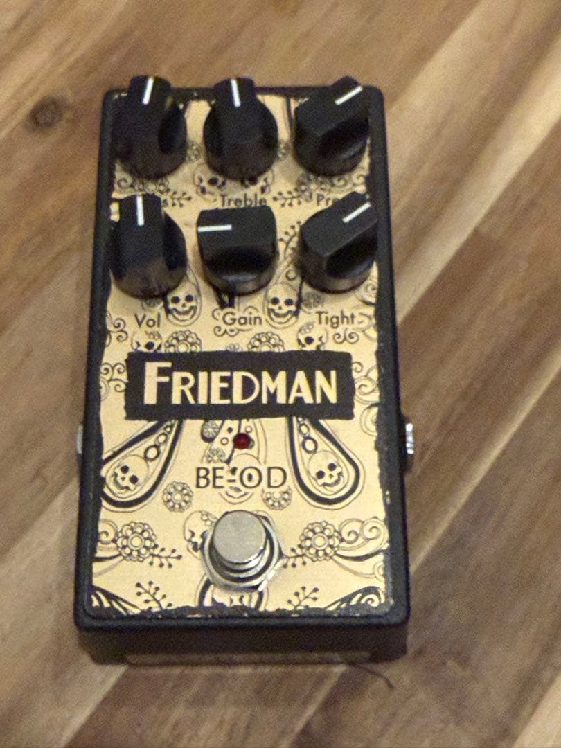 Friedman BE-OD 【カスタムペイントモデル】 Friedman BE-OD Deluxe Overdrive Pedal