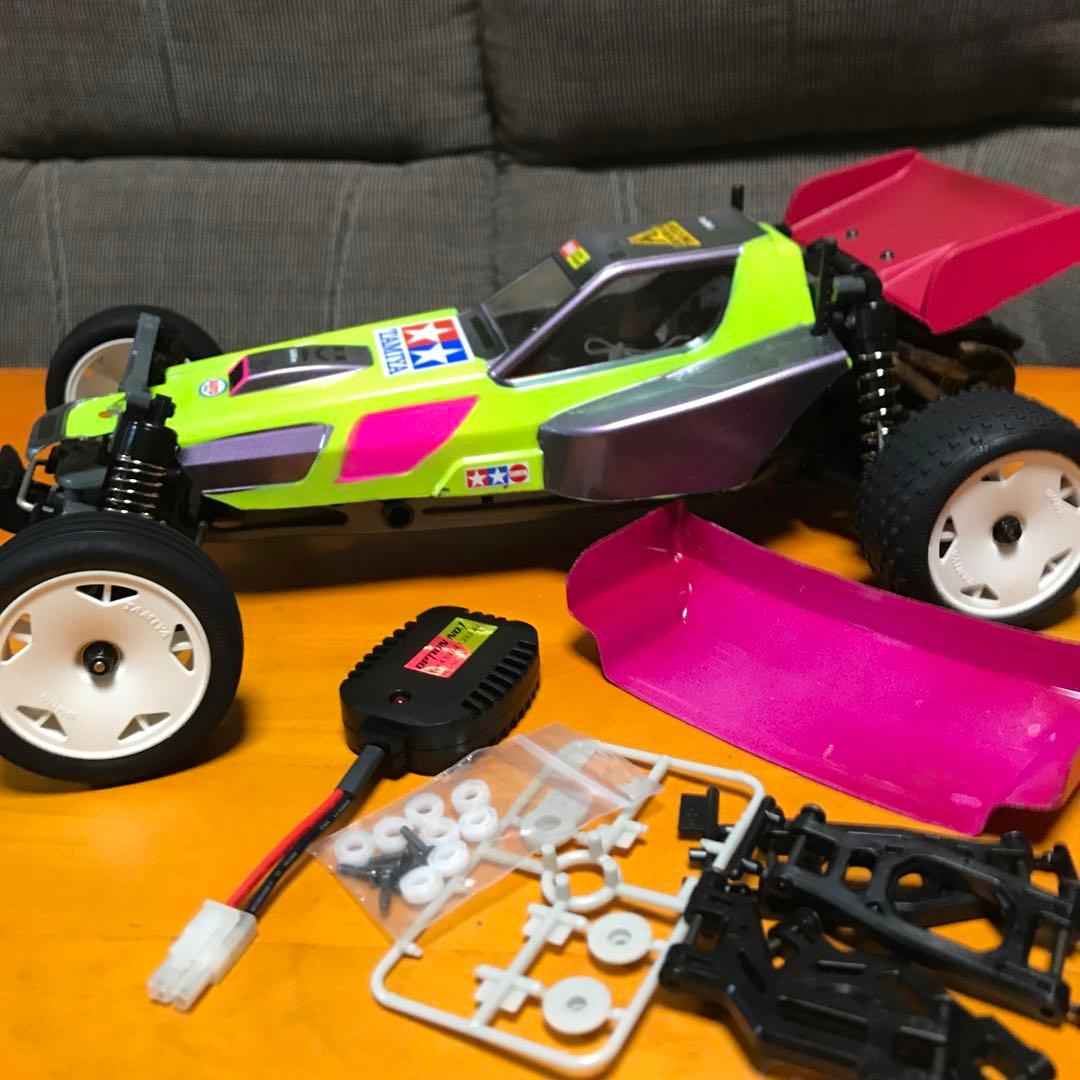 Tamiya タミヤ　DT-03 メカ付き タミヤ RC特別企画商品 1/10RC ネオ マイティフロッグ グリーン