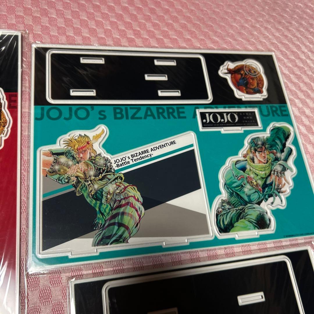 ジョジョ 荒木飛呂彦原画展 JOJO -冒険の波紋- アクリルスタンド 全8