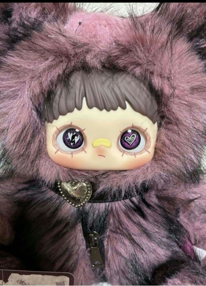 Maymei ♡霉霉 反逆ぬいぐるみシリーズ 400％ ピンク バッグリュック