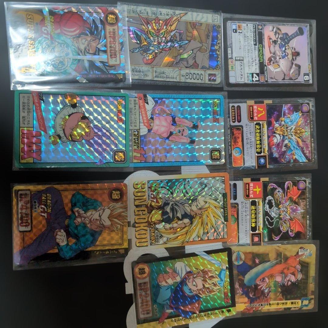ドラゴンボール、ガンダムなどカードまとめ売り ドラゴンボールカードまとめ売り7枚 - メルカリ