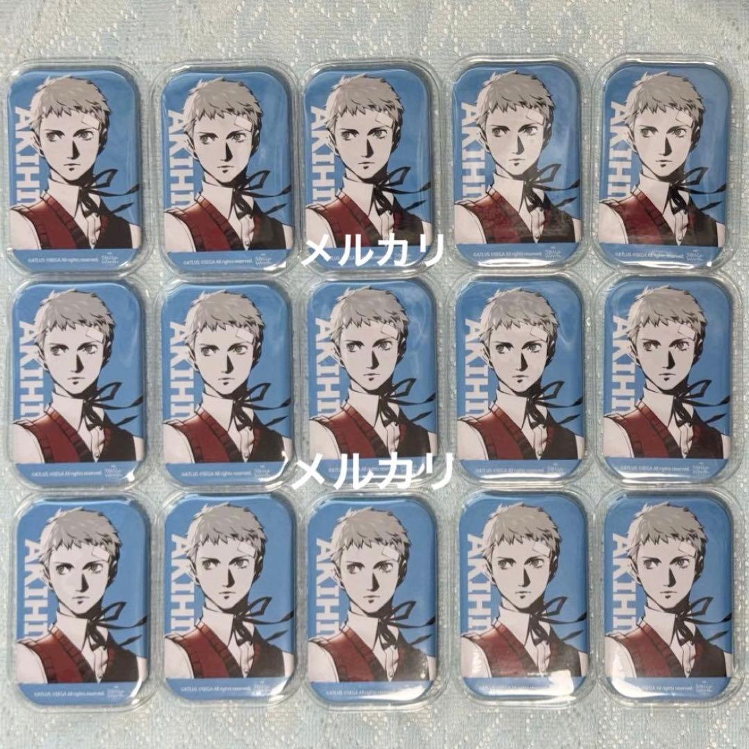 ペルソナ3リロード P3R 缶バッジ ステラワース典 真田明彦 非売品 ペルソナ3 リロード』のイラストを使用したグッズが早速登場！予約