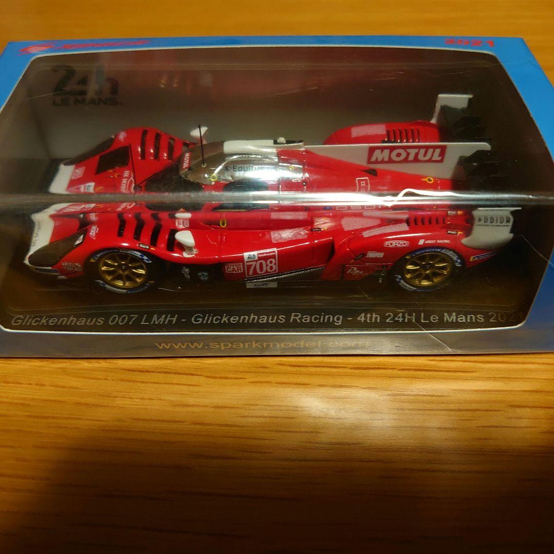 ミニカー Spark 1/43 Glickenhaus 007 LMH 1/43 2021 Glickenhaus 007 LMH No.709 24H Le Mans By Spark