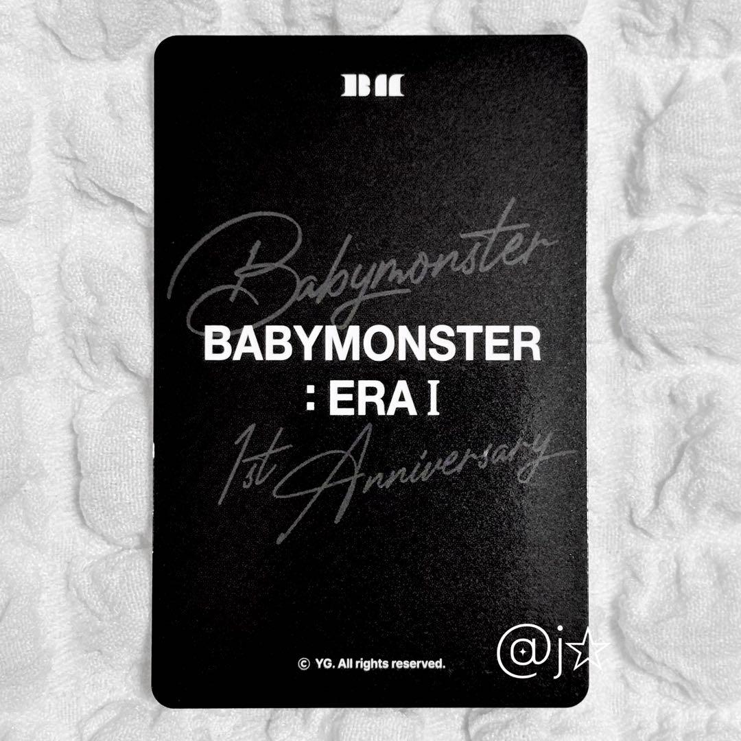 BABYMONSTER アヒョン トレカ 一周年 popup 特典 C - メルカリ
