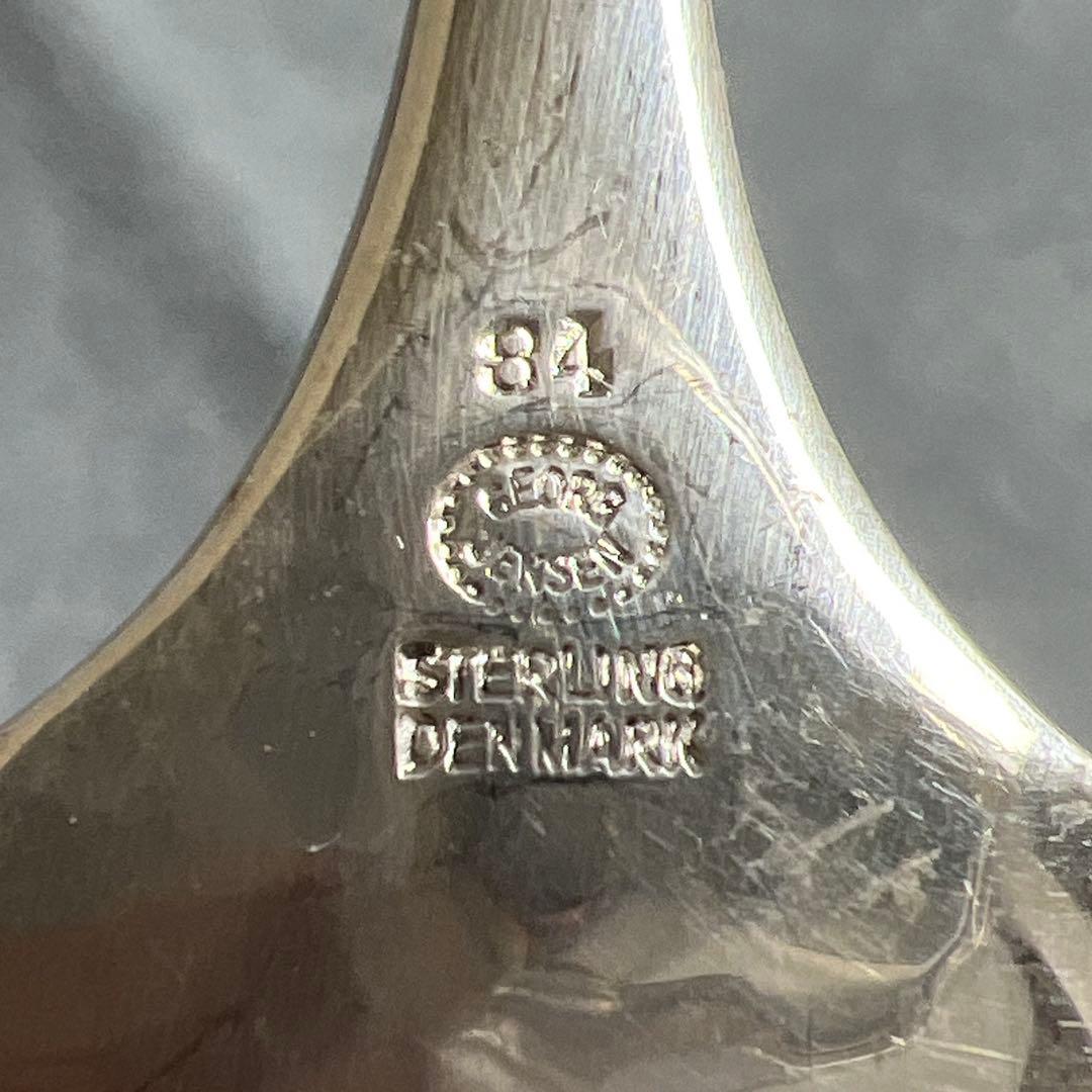ジョージジェンセン 激レアブロッサムsterling925 シュガースプーン4本