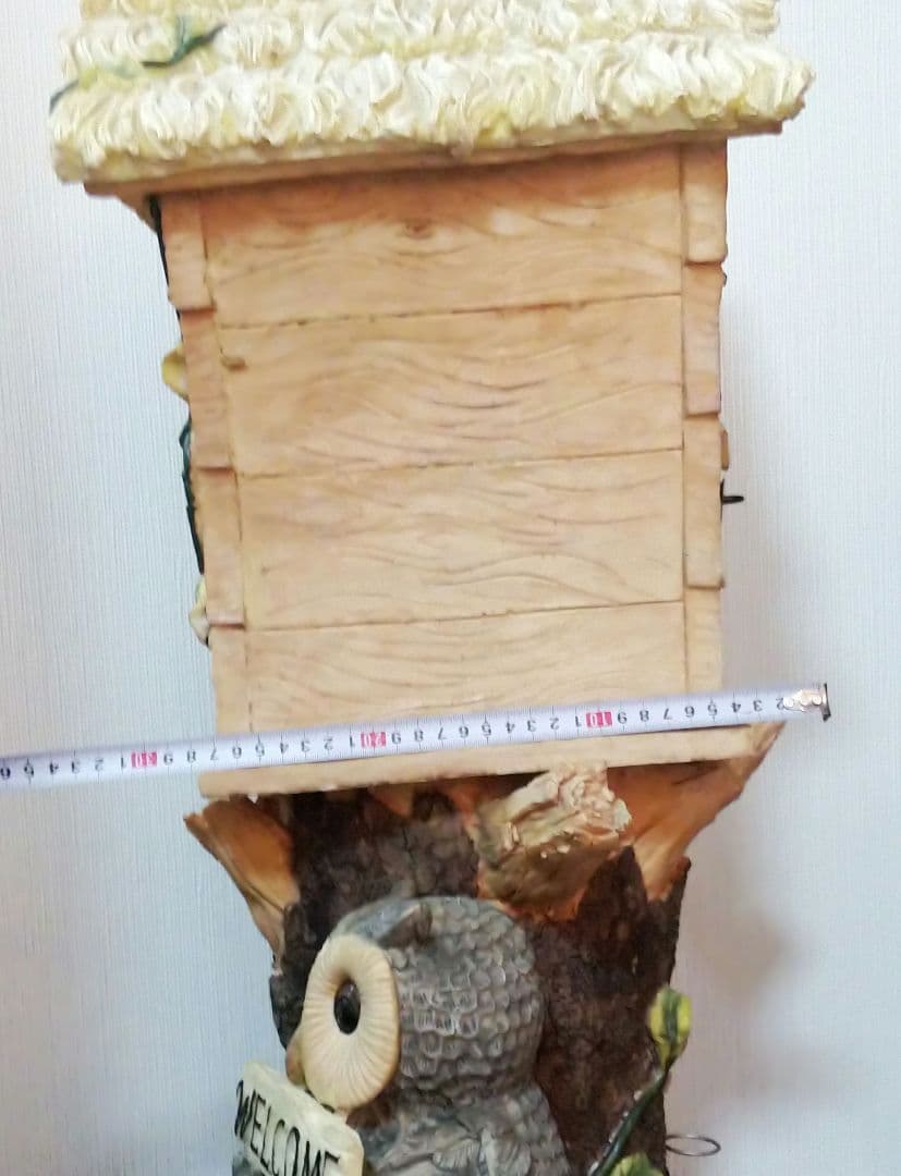 特価 開運 幸運 ふくろう ポスト 郵便受け 郵便ポスト 縁起動物 - メルカリ