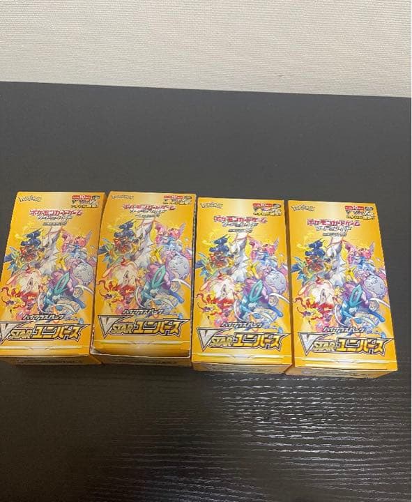 ポケモンカードvstarユニバースシュリンクなし4box