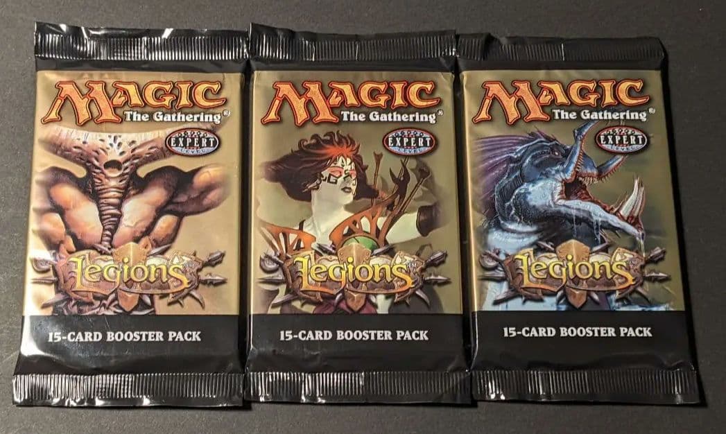 未開封 MTG Legions レギオン ブースターパック 3パック 未開封 MTG Legions レギオン ブースターパック 3パック 未開封 MTG