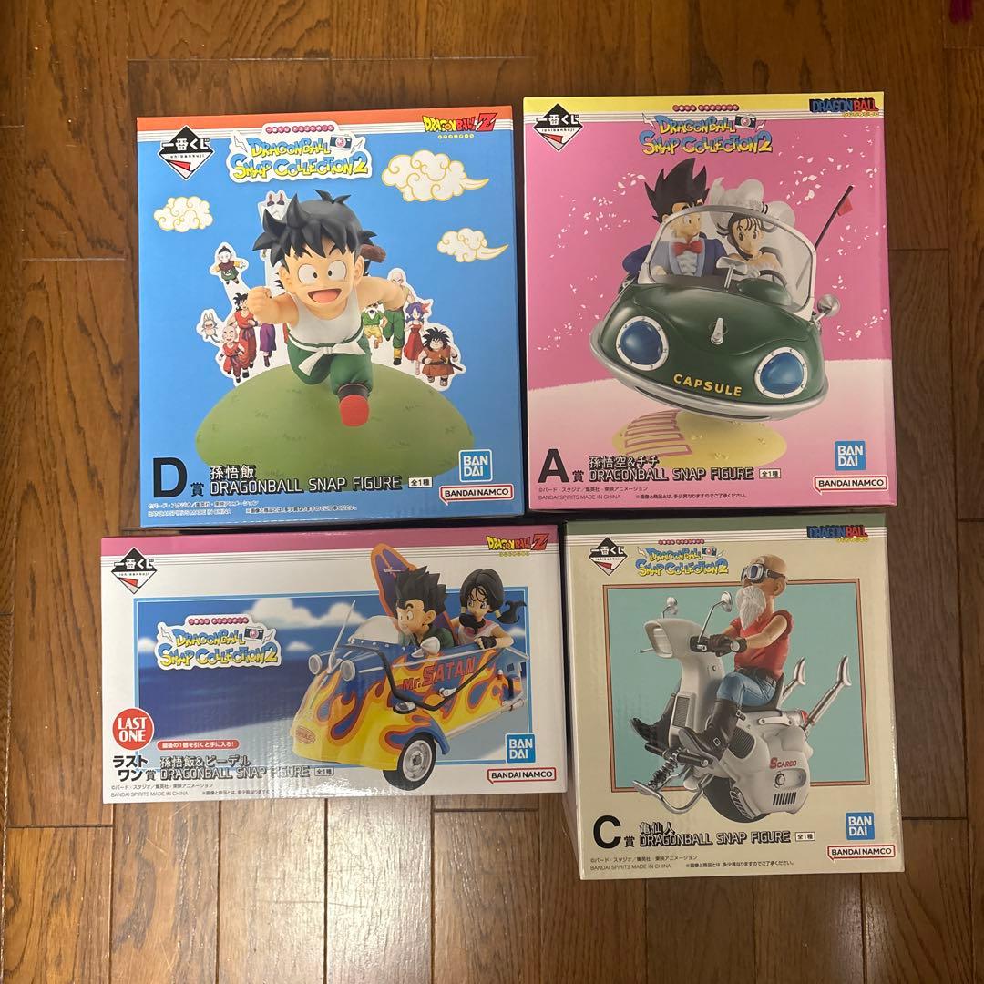ドラゴンボール　一番くじ スナップコレクション2 A賞 C賞　D賞　ラストワン 一番くじ ドラゴンボール DRAGONBALL SNAP COLLECTION2｜一番くじ
