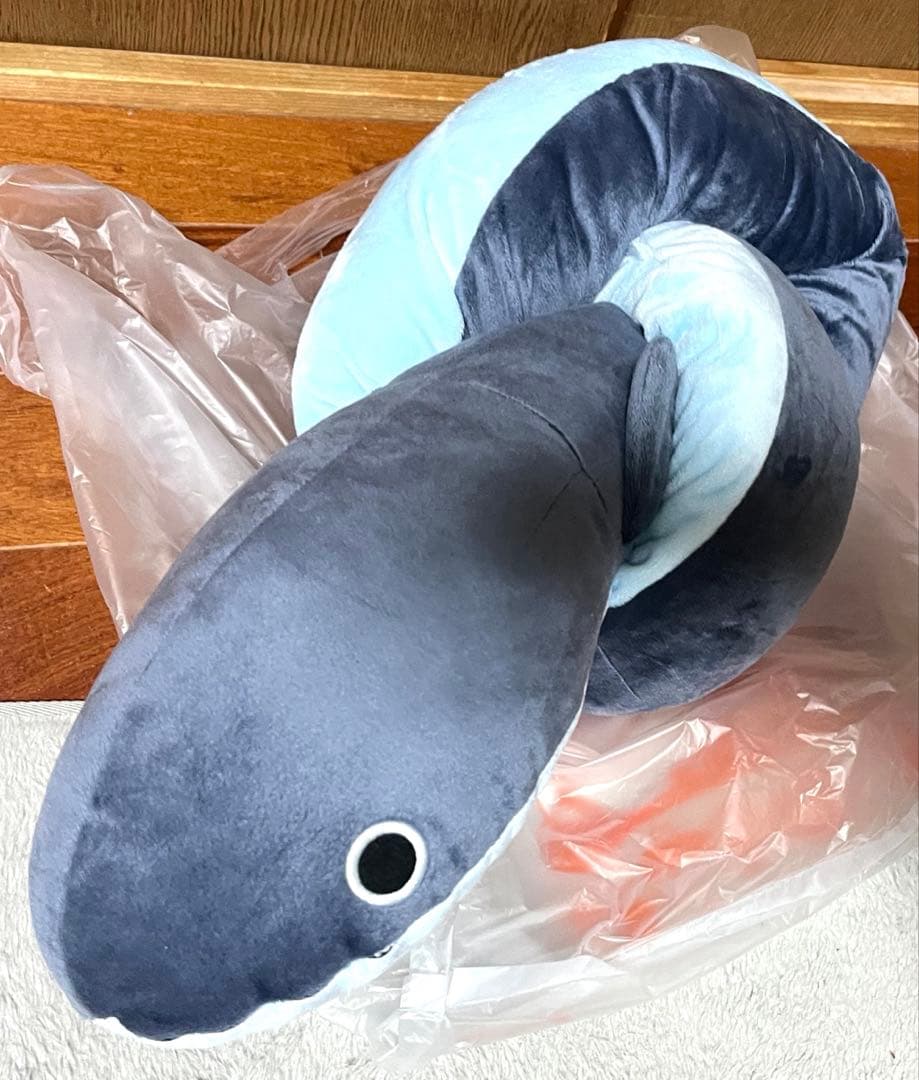 わくでかぬいぐるみ 珍獣捕獲シリーズ ～伝説の巨大ウナギ～全長1.5m