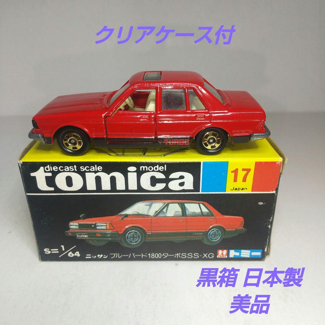 3649)トミカ 黒箱 日本製 ニッサン ブルーバード 1800 ターボ - メルカリ