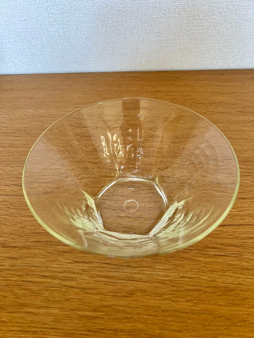 石川硝子工藝舎　面取鉢　大　5点セット 石川硝子工藝舎】面取鉢(中) - yuyujin