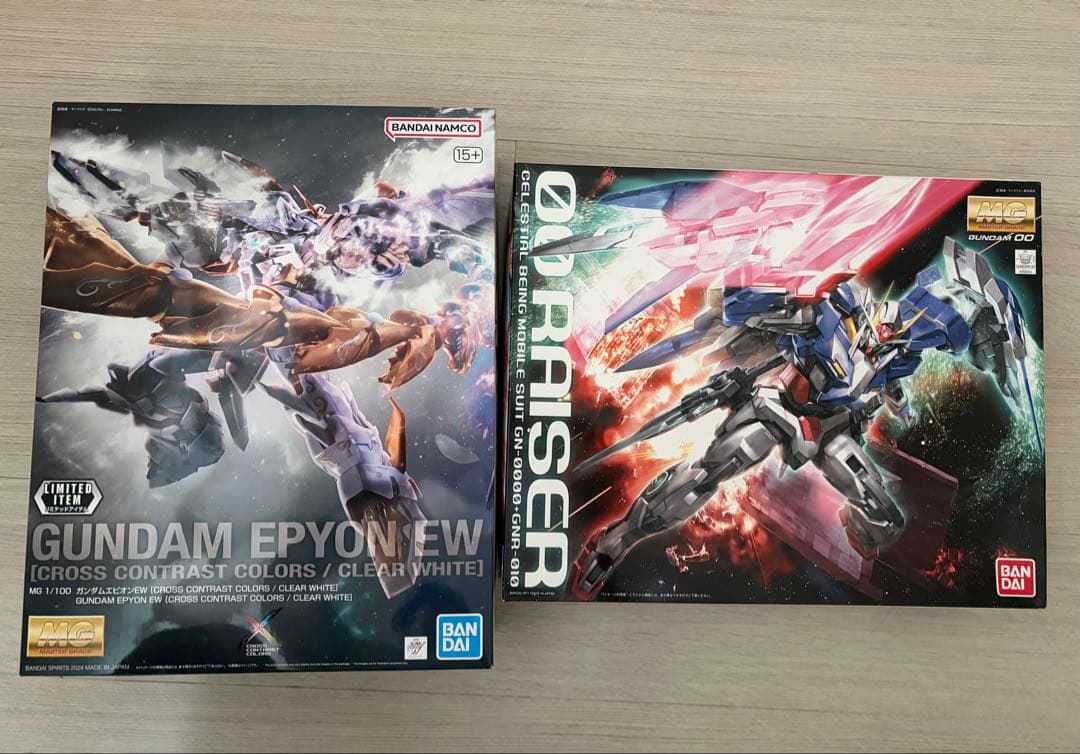 MGダブルオーライザー&ガンダムエピオンCROSS CONTRASTCOLORS 6）【GNF東京会場受け取り】MG 1/100 ガンダムエピオンEW [CROSS