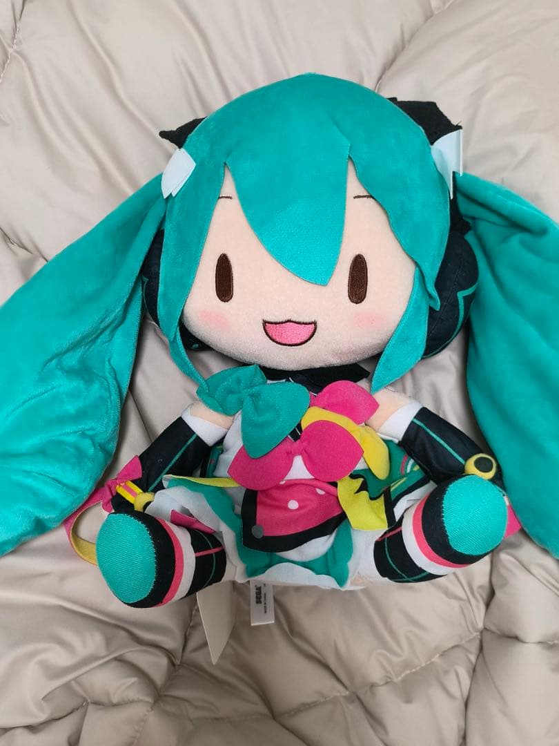 ゆ*は様 初音ミク　マジカルミライ2018　ふわぷち　 ふわふわぬいぐるみ 2026年最新】 初音ミク ふわぷち マジカルミライの人気アイテム - メルカリ