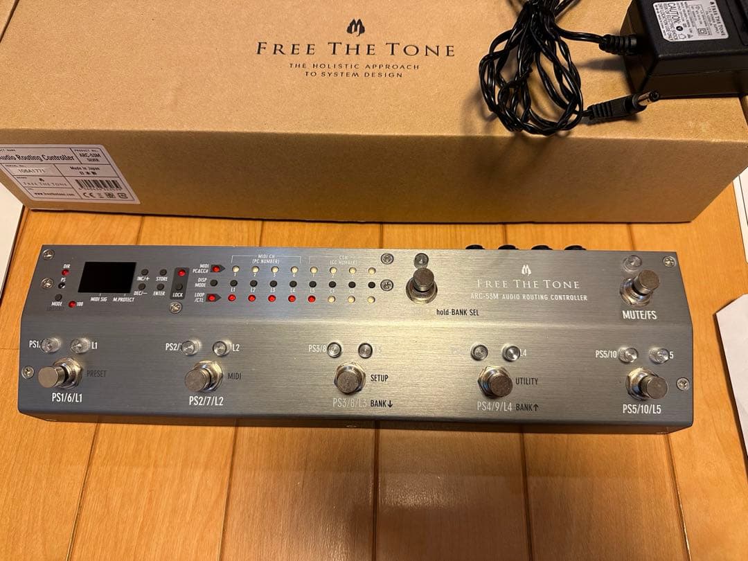 Free The Tone ARC-53M スイッチャー Free The Tone ARC-53M (Black) ver.2.0 ｜イケベ楽器店オンラインストア
