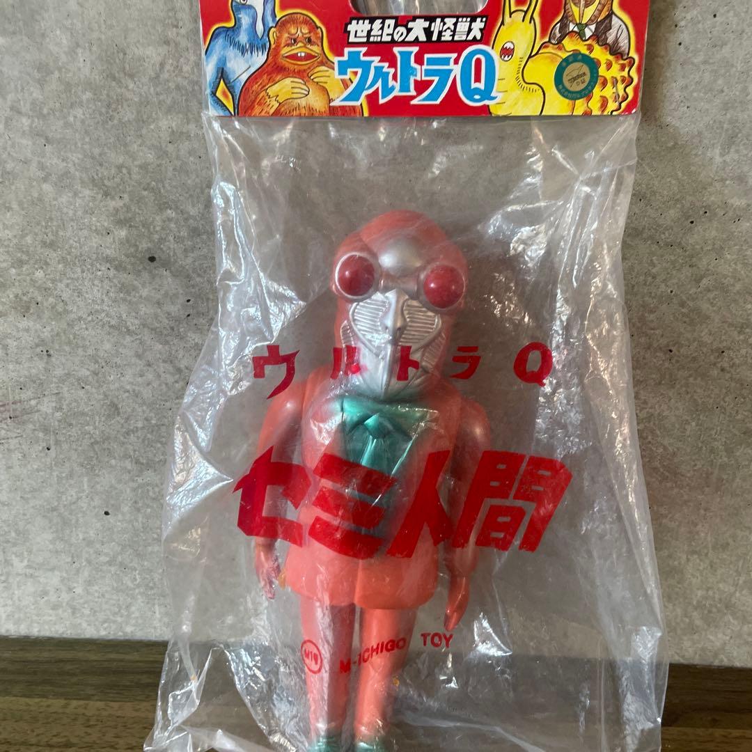 未使用未開封マルサンM1号ウルトラQ セミ人間 ソフビ　レトロ　昭和 セミ人間 of ウルトラ怪獣.com