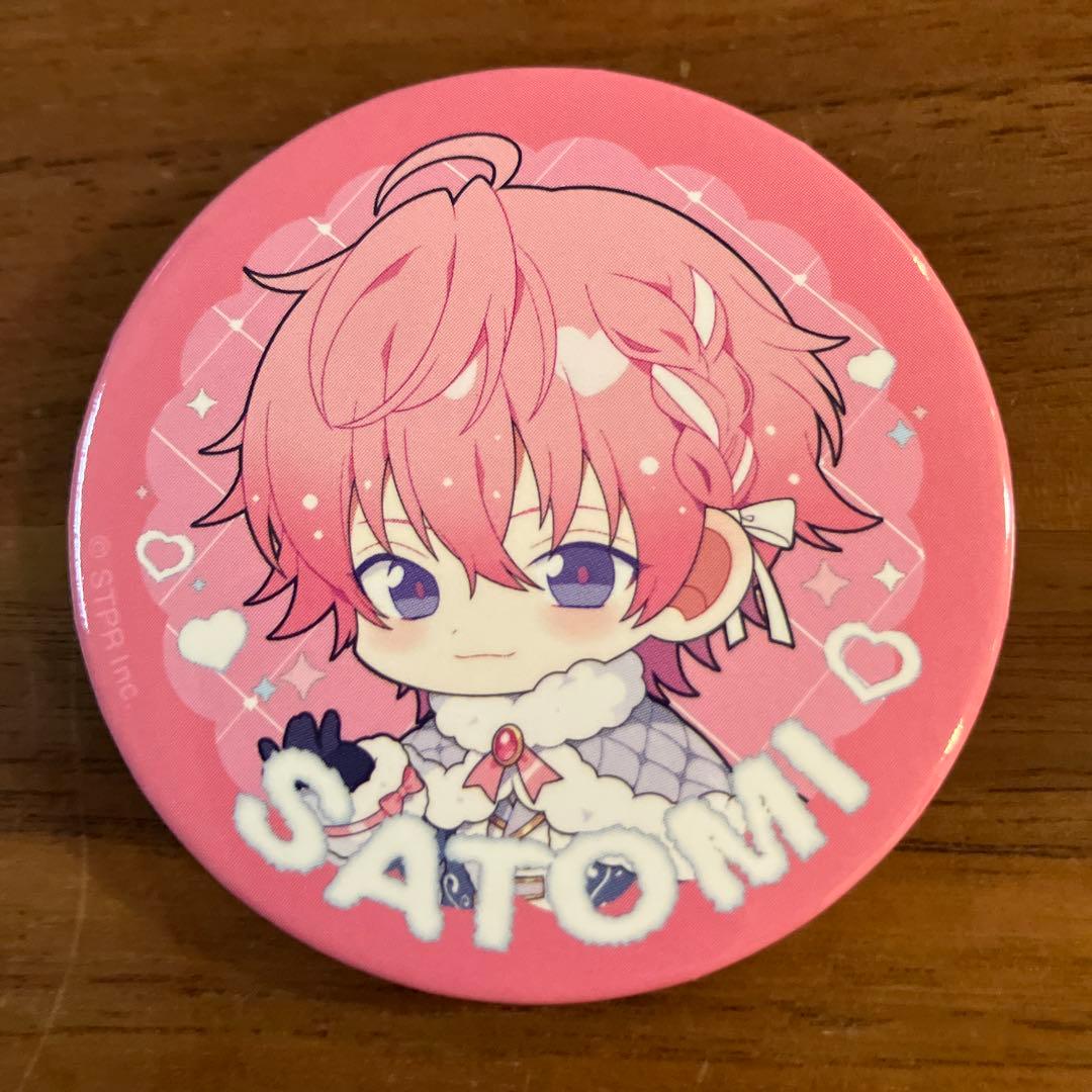 すとぷり さとみくん 缶バッジ（おまけ付き） - メルカリ