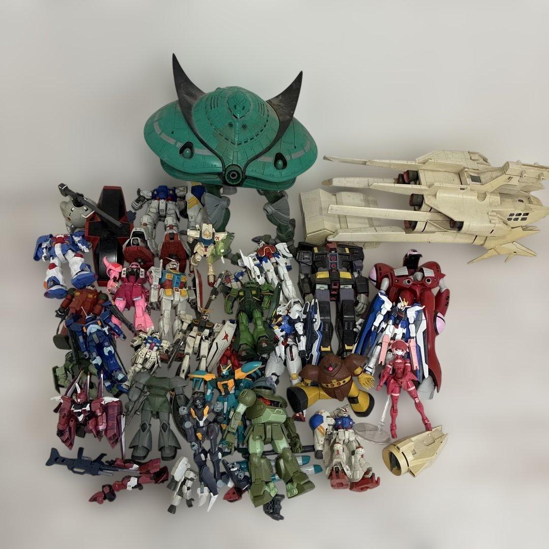 ガンプラジャンクまとめ売り ガンプラ ジャンク まとめ売り HG MG RG 組み立て済み 部品取り