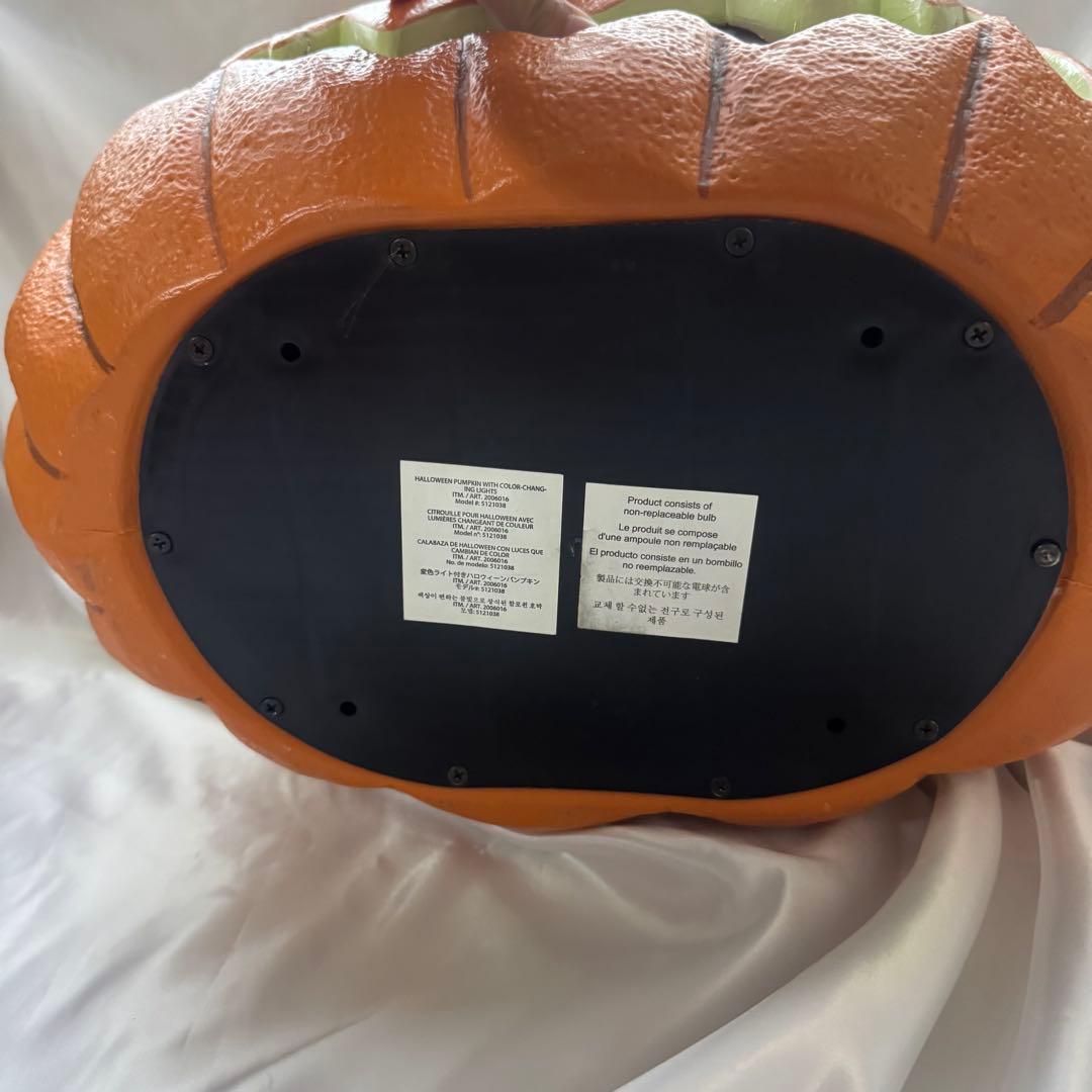 特大】ハロウィン カボチャ LEDライト センサー トーキング コストコ