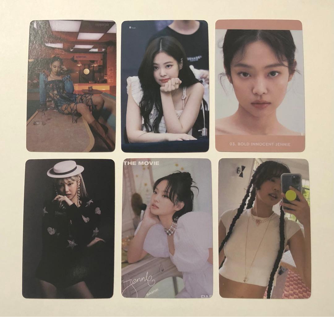 JENNIE ジェニ SOLO 先着特典 レンチキュラー トレカ