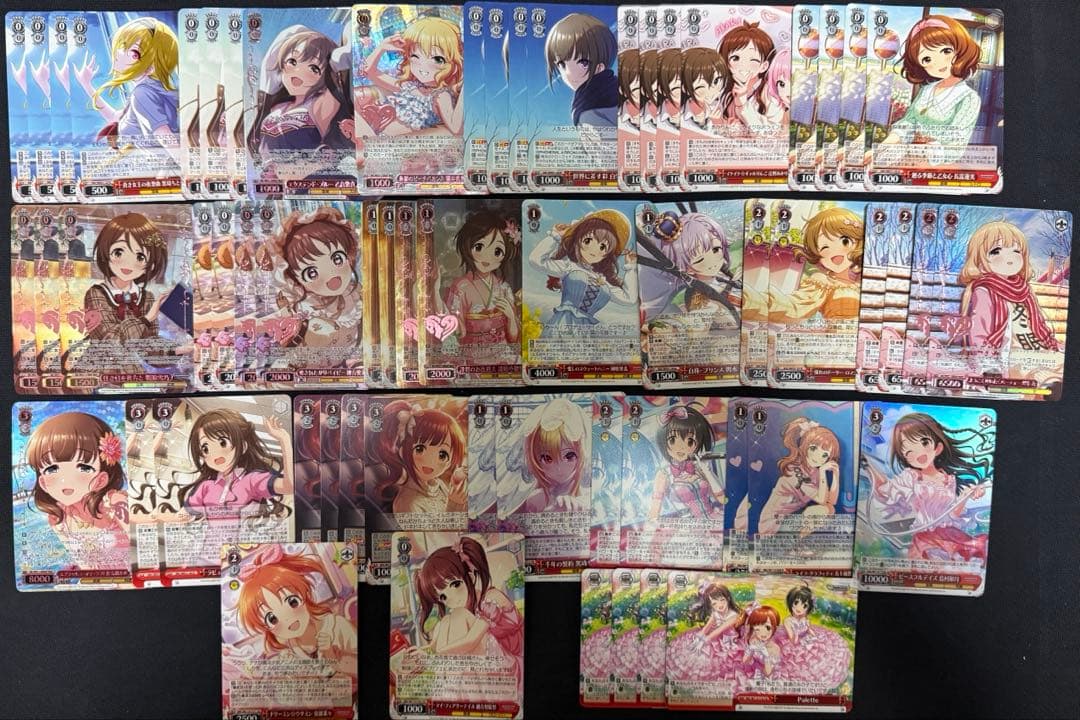 ヴァイスシュヴァルツ デレマス デッキ 8扉 デッキパーツ付き アイマス