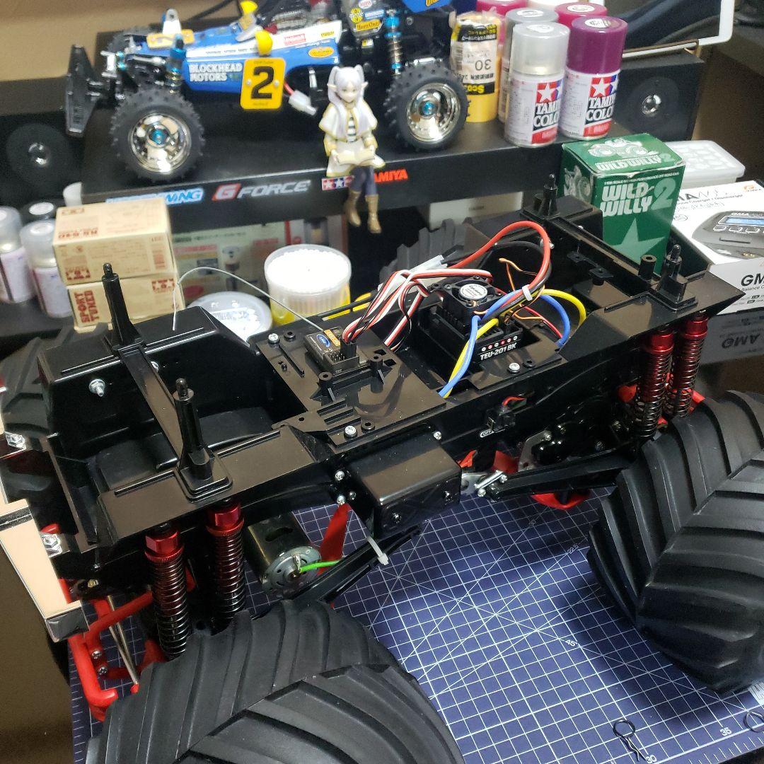 タミヤ スーパークラッドバスター ブラックエディション2024 フル